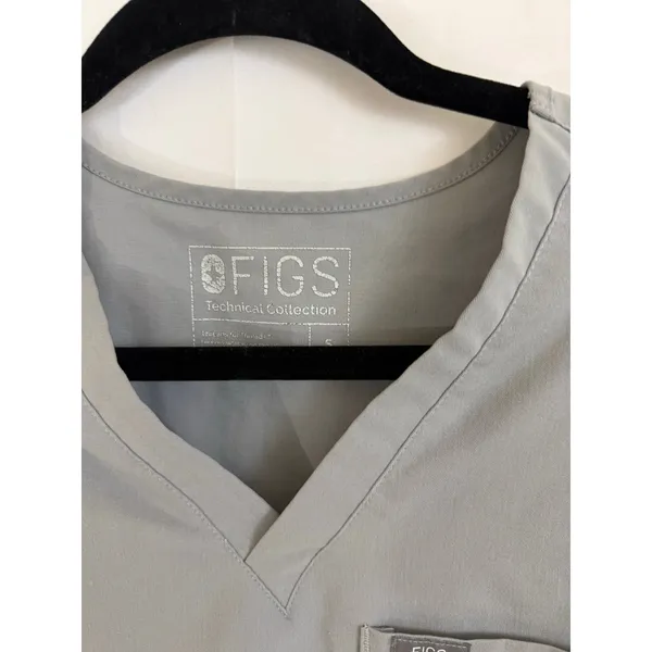 Figs light grey S scrub set - Image 8