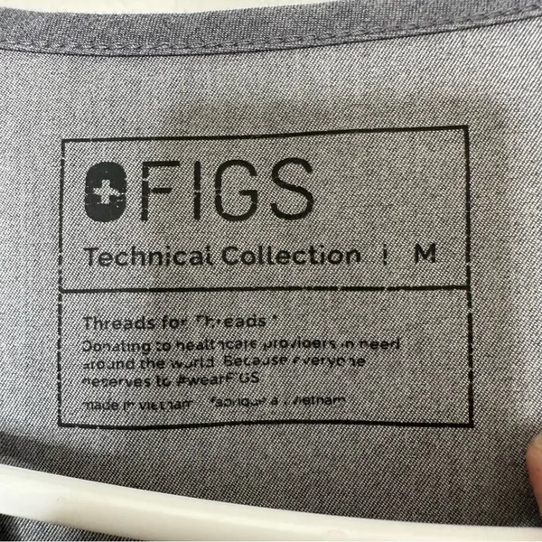 Figs Tops Casma Figs Three Pocket Scrub‎ Shirt Medium - Image 9