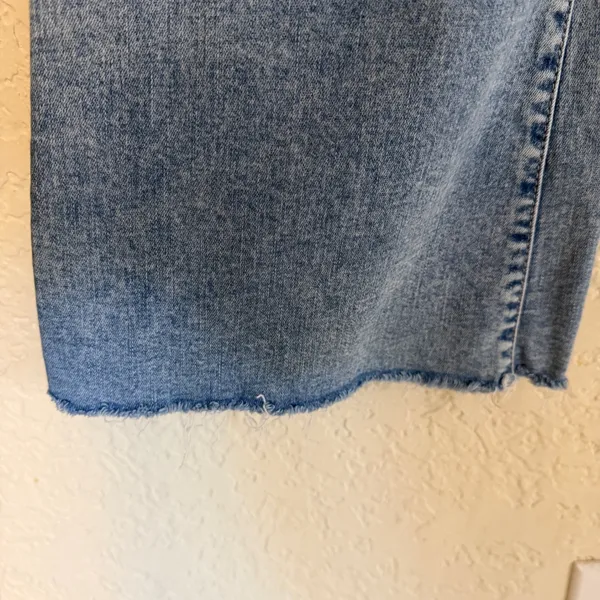 American Eagle Flare‎ Jeans Women 0 Blue Distressed High Rise Next Level Stretch - Image 6
