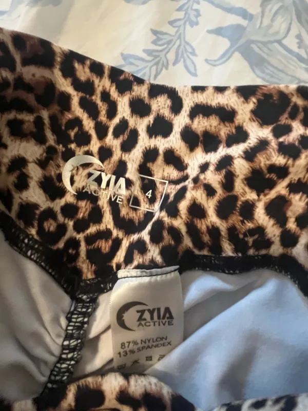 Zyia Active Leggings Leopard - Image 5