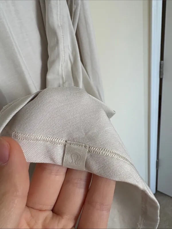 Lululemon Draped Bum Covering Long Sleeve - Image 7