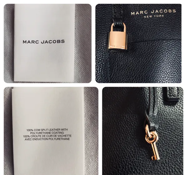 Marc Jacobs Black Leather Small Tote - Image 16