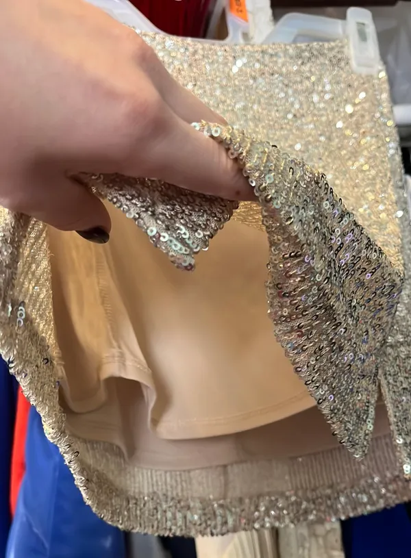 Love On A Hanger sparkly skirt - Image 4