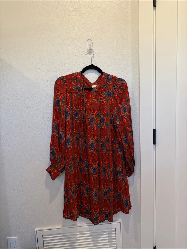 Anthropologie Tiny Rosemary‎ Tunic Mini Dress Boho Chic Size M - Image 3