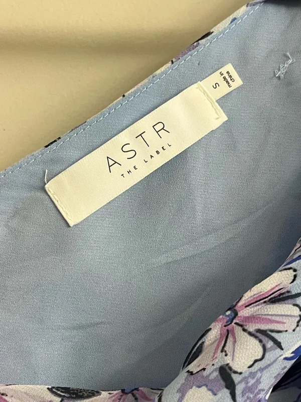 ASTR Santorini One Shoulder Midi Dress Small - Image 11