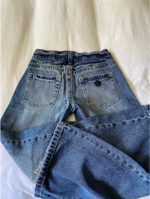 PacSun Abrand Jeans 00 Super Low & Wide Miley Jeans - Image 10