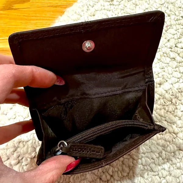 FOSSIL Classic Dark Brown Leather Wallet NWOT - Image 7