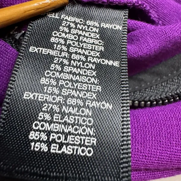 Kenneth Cole 'Eleanore' ~ Purple Illusion Mesh Party /‎ Cocktail Dress Sz 6 - Image 15