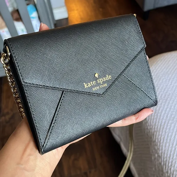Kate Spade Crossbody Mini Envelope Two-way Bag EUC - Image 10