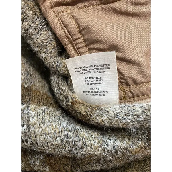 Wilfred Free Aritzia The Ganna Womens Wool Plaid Shacket Jacket M Oversized - Image 11