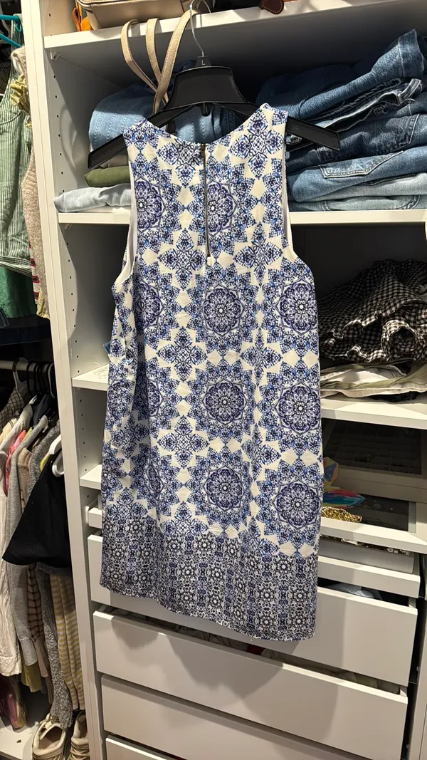 Everly Dress Floral Blue - Image 2