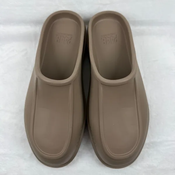 P448 Mimetic Mules Clogs Taupe Made in Italy‎ EU 40 41 XL Extralight US 9 - Image 4