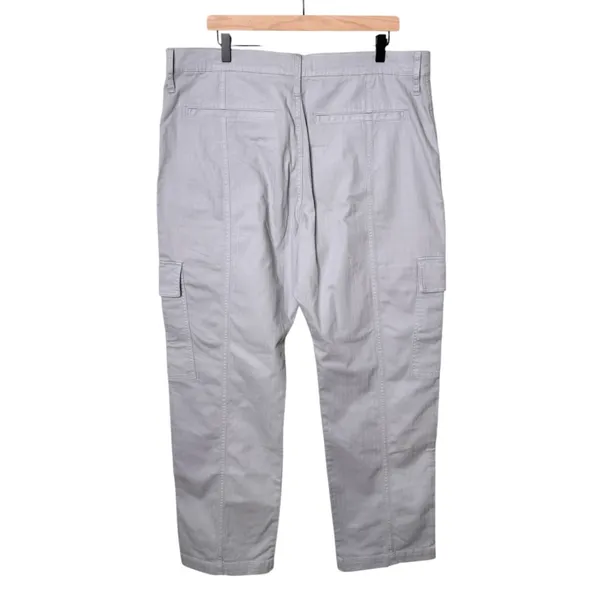 Madewell The Garment Dyed ‘90s Straight Cargo Pant Solstice Grey Blue Size 33 - Image 7