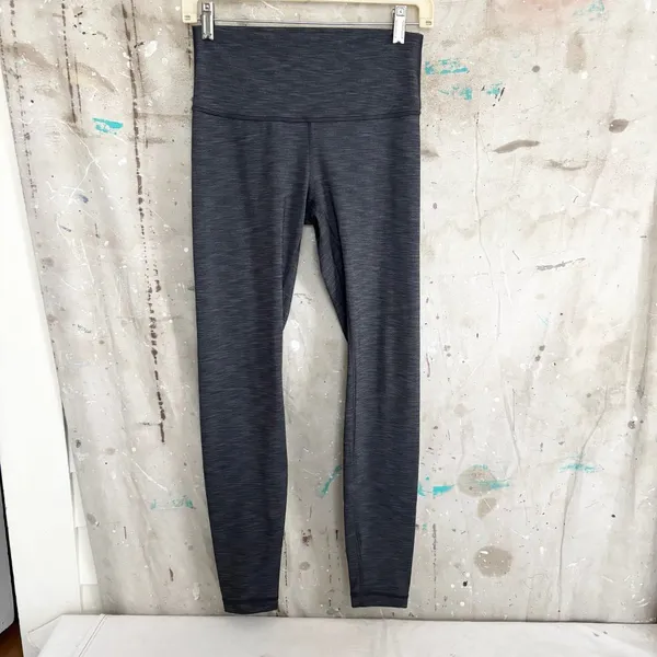 Lululemon Wunder Under Hi-Rise Tight Full-On Luxtreme 28", Heathered Black - Image 3