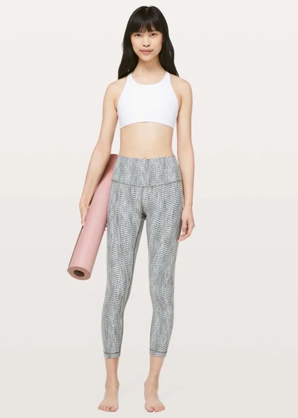 Lululemon Free To Be Bra *Wild High Neck White 6 - Image 7