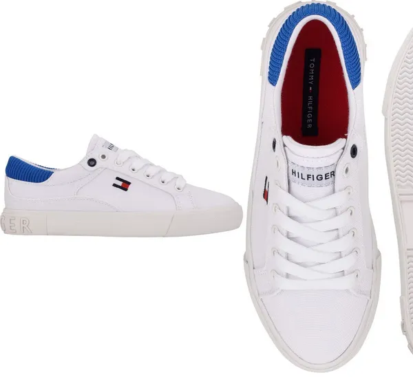 Tommy Hilfiger women’s brand new finice lace up sneaker size 8 avail - Image 3