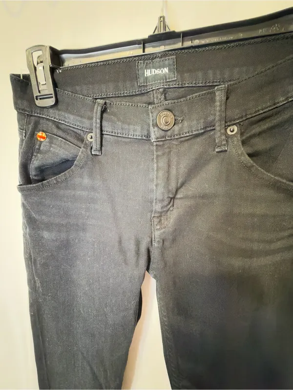 Hudson Midrise Lydia Super Skinny Dark Washed Jeans size 25 - Image 5