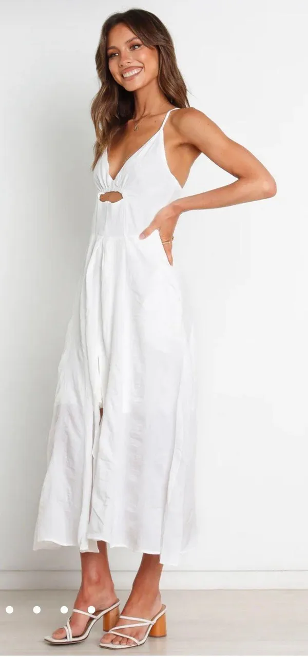 Petal and Pup Midi Dress - Image 3