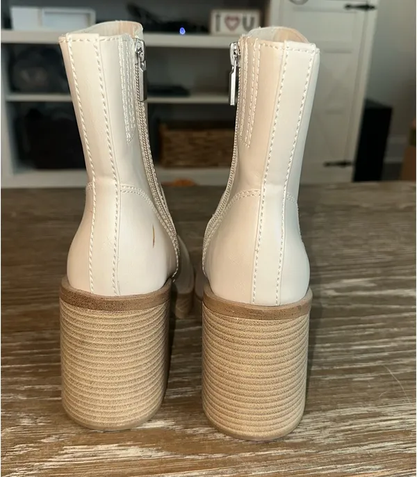Chunky bootie White Size 7 - Image 6