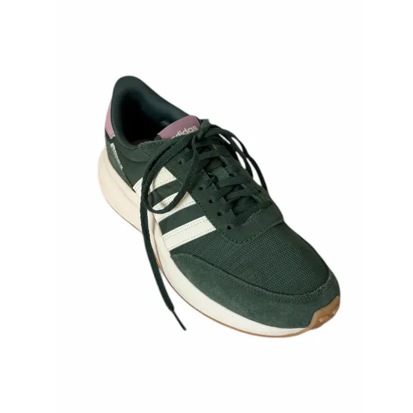 Adidas VL Court 3.0 Collegiate Green White Glow Pink Stripe Size 7.5 Soccercore - Image 13