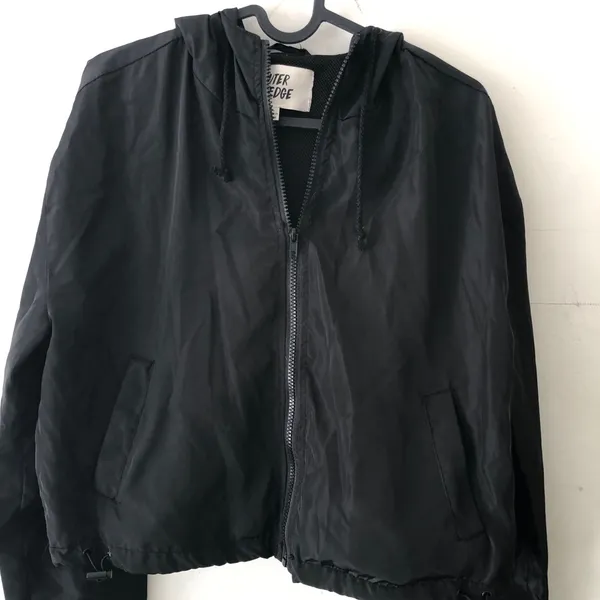 Outside Edge waterproof cropped hoodie jacket crop large Mesh net lining - Image 2