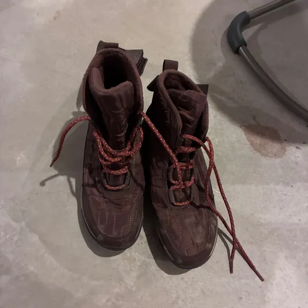 Chaco Borealis‎ Quilt Waterproof Winter Boots Brown Mahogany JCH108408 Womens 8 - Image 2