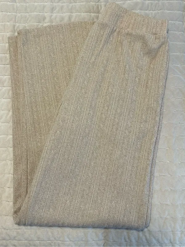 Cozy Neutral Knit Cardigan & Tank Set - Beige - Image 7