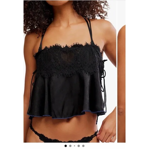 Free People Intimately Black Place Camisole - Image 2
