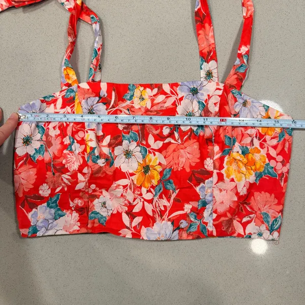 Windsor Floral Crop Top - Image 4