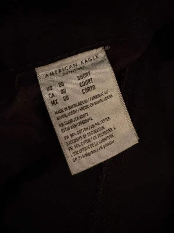 American Eagle Jeans Black Super Ripped - Image 5