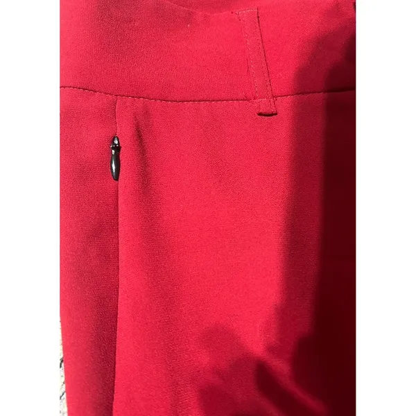 Rag & Bone Red Dress Pants Sz 4 Trousers Office Career Professional Holiday USA - Image 4