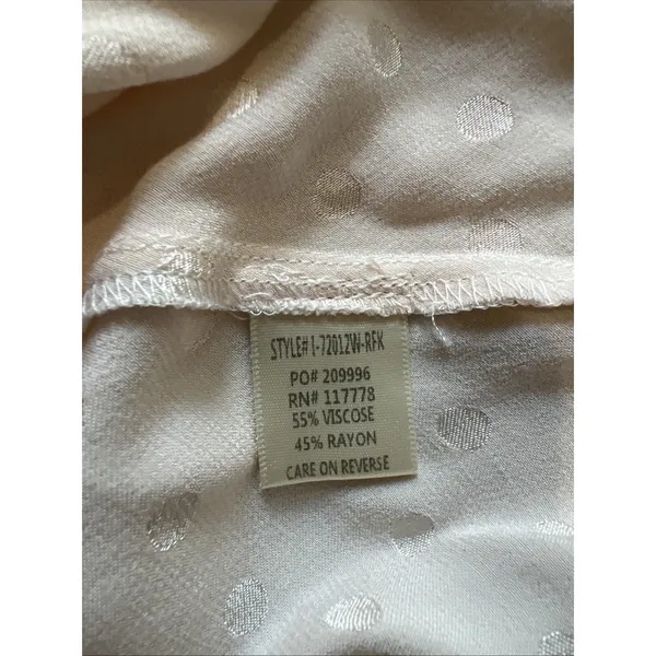 Lovestitch Cream Polka Dot Slip Dress Size Medium‎ Babydoll Coquette Cottagecore - Image 9