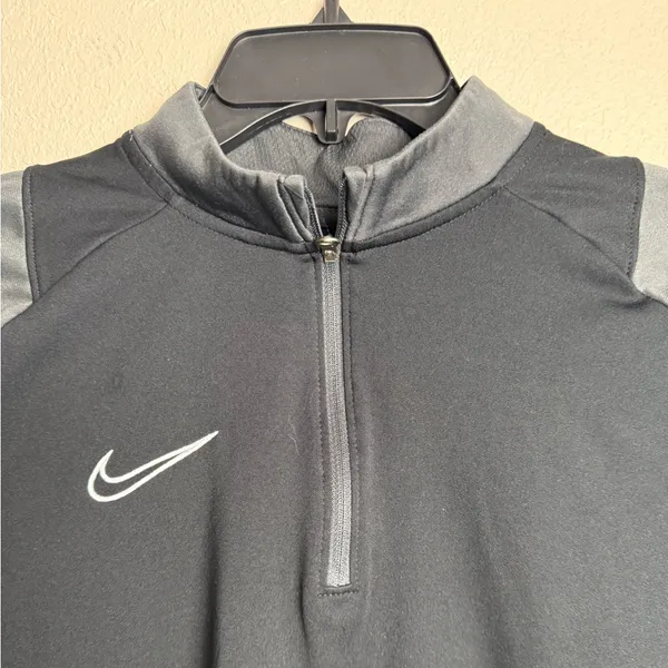 Nike Women Size XL 1/4 Zip Academy Pro Drill‎ Performance Jacket - Image 2