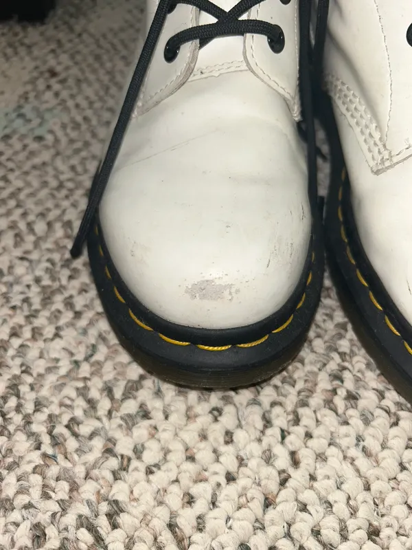 Dr. Martens White Boots - Image 5
