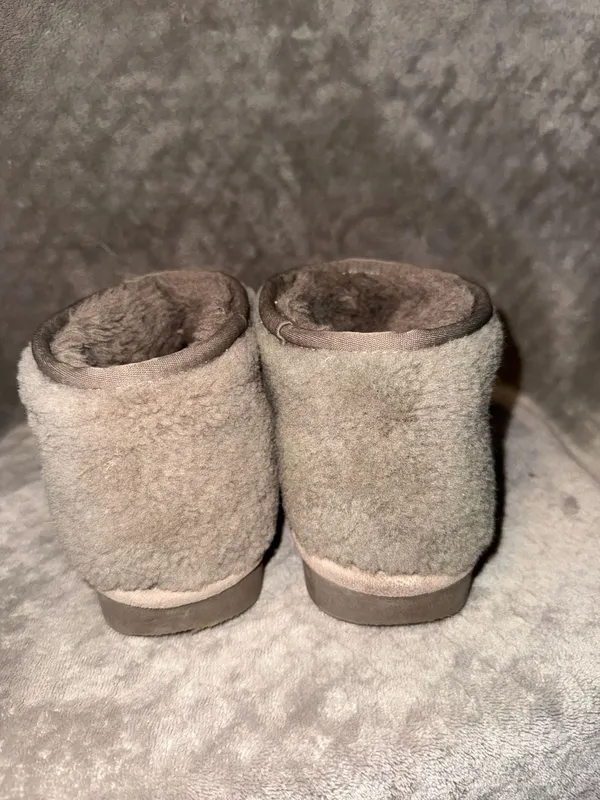 Steve Madden Faux Shearling Ankle Boots Size 7.5 - Image 3