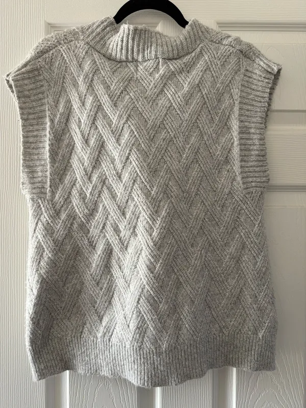 Sweater vest Gray Size XS - Image 2