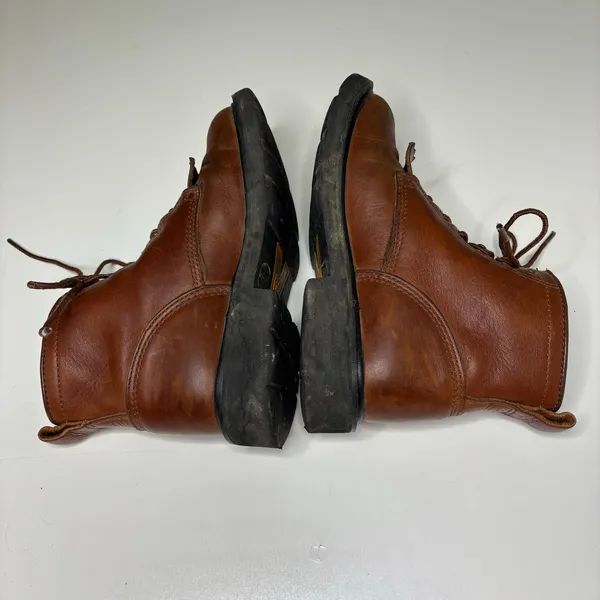 Ariat Women’s Kiltie Lace Up Brown Leather Roper Ankle Work Boots 6 - Image 8