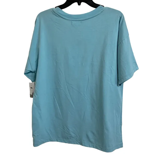 BP. Boxy Crop Graphic Tee‎ In Blue Amuse Me size Medium NEW - Image 6