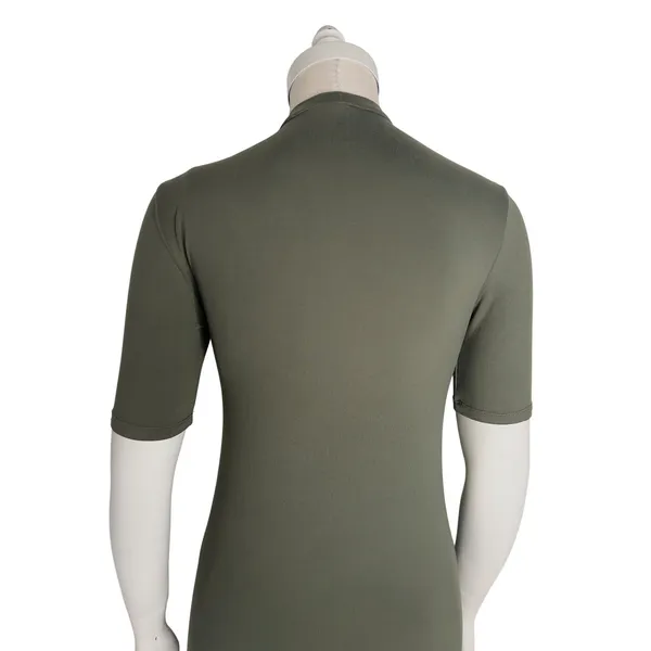 Say What? Womens Olive Green Mock Neck Short Sleeve Bodycon Dress Size S - Image 12