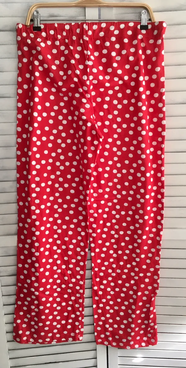 Sleep Pants, Large Red - Image 2