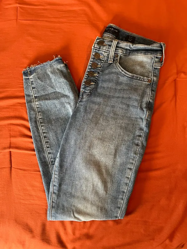 High Rise Skinny Jeans - Image 5