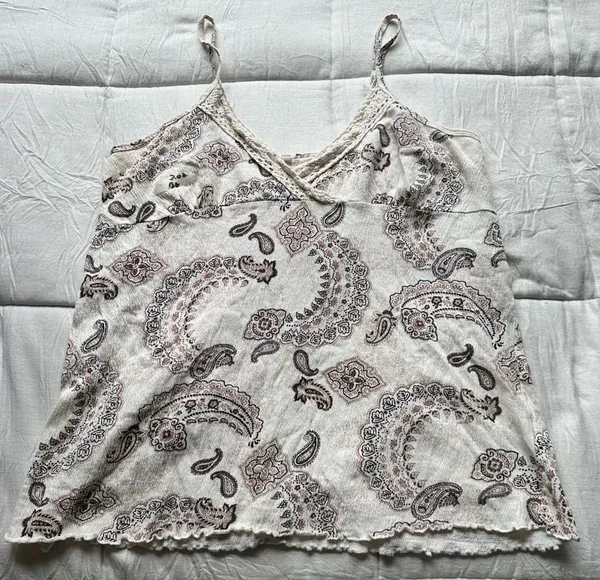 baby dolls style tank top White Size XL - Image 3