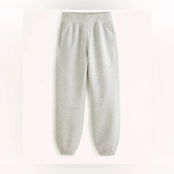 Abercrombie & Fitch YPB Neoknit Women's Gray‎ Jogger Sweatpants Medium - Image 2