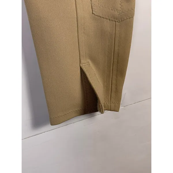 Equestrian Correct Women’s Breeches Size 6 Beige Knee Patch Stretch Pants - Image 9