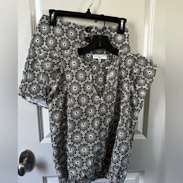 Waverly grey shorts and top set Green Size XS - Image 2