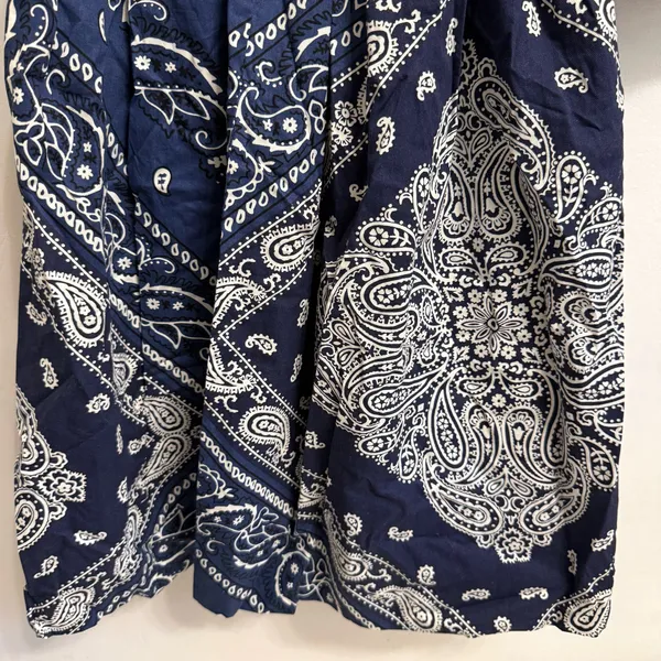 NWT $148 Anthropologie x Holding Horse Flared Bandana Side-Zip Shirt Dress 0 - Image 11