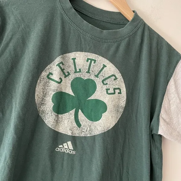 Boston‎ Celtics Adidas Tee Medium - Image 2