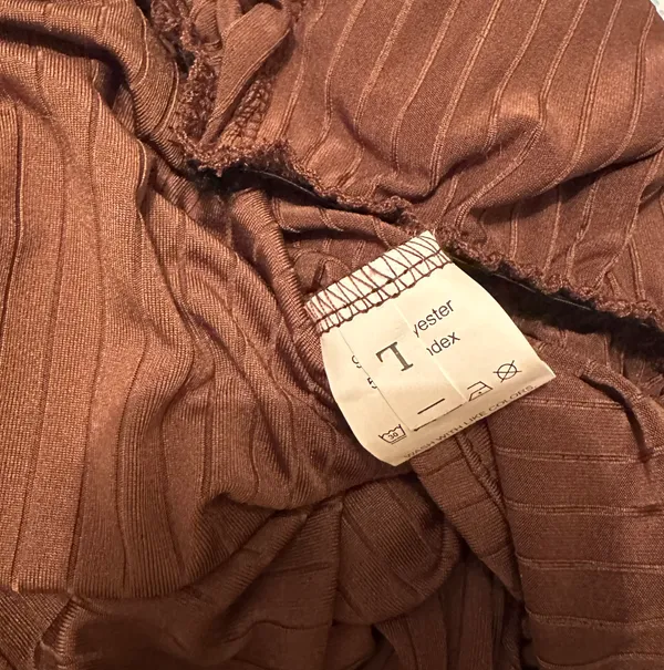 Brown Full Length Jumpsuit Size L - Image 5