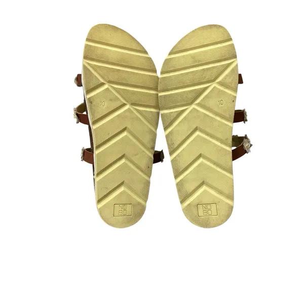 No Boundaries NOBO Daisy Cork Platform Sandals Slide Chunky Boho Hippie Y2K Sz10 - Image 5