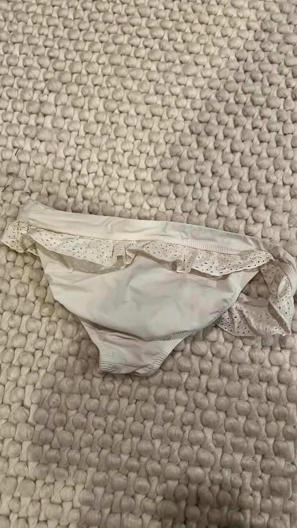 White J. Crew Eyelet Bikini Set - Image 3